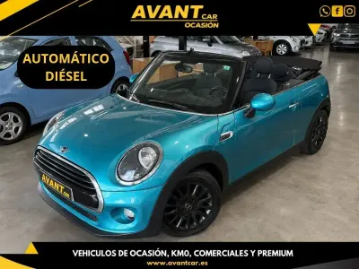Usado Mini Cooper D Cabriolet 116 CV (85 kW) 2018 Azul Descapotable