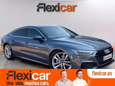 Usado Audi A7 Sportback 245 CV (180 kW) 2019 Gris Utilitario