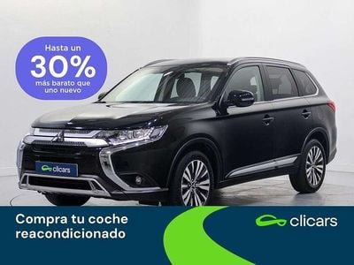 Usado Mitsubishi Outlander Motion 150 CV (110 kW) 2020 Negro SUV