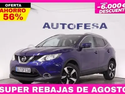 Usado Nissan Qashqai N-Connecta 130 CV (95 kW) 2016 Azul SUV