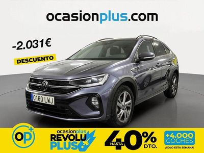Usado VW Taigo R-line 110 CV (80 kW) 2022 Gris SUV