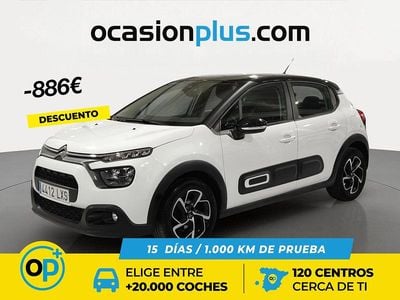 Blanco Usado 2022 Citroën C3 Feel | 9750 € (Precio justo)