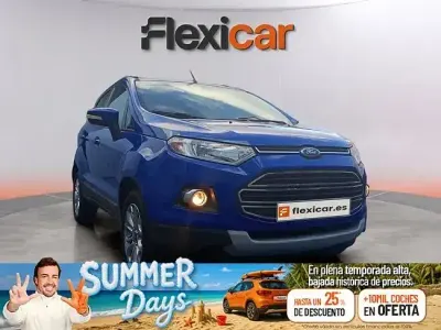 Usado Ford Ecosport Trend 125 CV (91 kW) 2016 Azul SUV