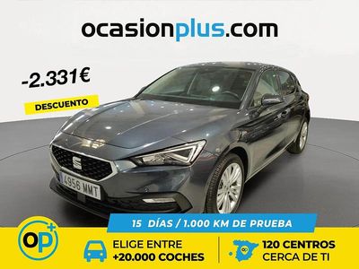 Usado Seat Leon Style 150 CV (110 kW) 2024 Gris Berlina