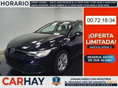 Negro Usado 2021 VW Golf VIII Familiar | 15.890 € (Precio justo)