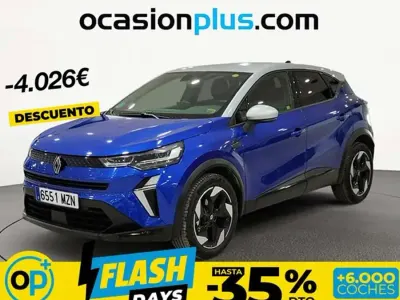 Begagnad Renault Captur Techno 143 HK (105 kW) 2025 Blå SUV