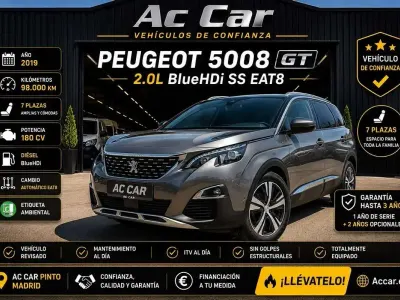 Usado Peugeot 5008 GTi 179 CV (131 kW) 2019 Marrón SUV