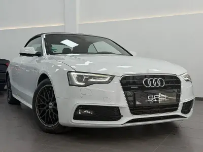Usado Audi A5 Cabriolet 211 CV (155 kW) 2013 Blanco Descapotable