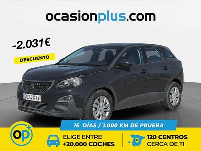 Usado Peugeot 3008 Active 130 CV (95 kW) 2019 Gris / plata SUV