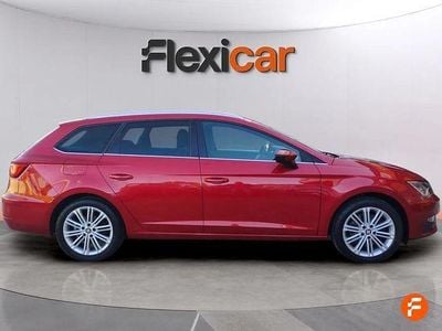 Usado Seat Leon 180 CV (132 kW) 2018 Naranja Utilitario