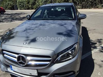 Usado Mercedes C220 Avantgarde 170 CV (125 kW) 2016 Gris / plata Berlina