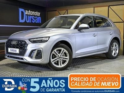 Usado Audi Q5 S-Line 204 CV (150 kW) 2022 Gris claro SUV