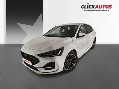Usado Ford Focus ST-Line X 125 CV (91 kW) 2025 Blanco Berlina