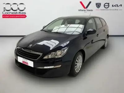 Usado Peugeot 308 SW Business-Line 120 CV (88 kW) 2017 Azul Familiar