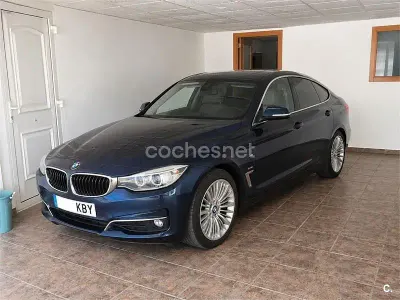 Usado BMW 320 Luxury Line 190 CV (139 kW) 2017 Azul Berlina