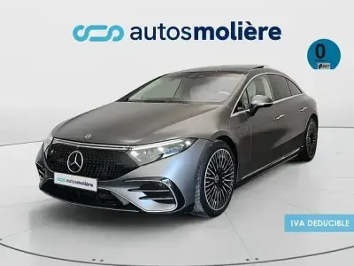 Usado Mercedes EQS580 400 kW (544 CV) 2022 Gris Berlina