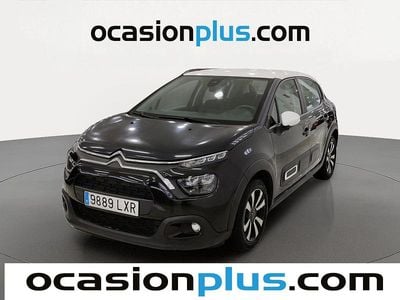 Usado Citroën C3 Feel 83 CV (61 kW) 2022 Negro Utilitario