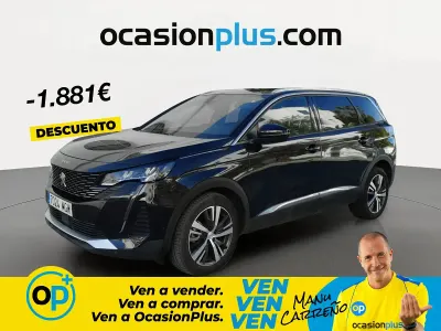 Usado Peugeot 5008 Allure 130 CV (95 kW) 2023 Negro SUV