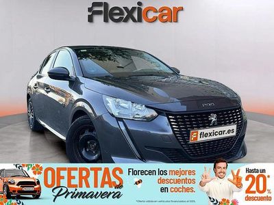 Usado Peugeot 208 Active 100 CV (73 kW) 2020 Gris / plata Utilitario