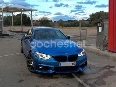 Usado BMW 420 190 CV (139 kW) 2017 Azul Coupe