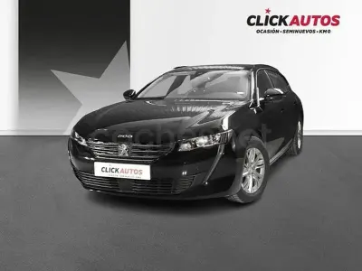 Usado Peugeot 508 SW Active 131 CV (96 kW) 2022 Negro Familiar