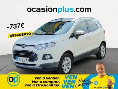 Usado Ford Ecosport Titanium 95 CV (69 kW) 2017 Blanco SUV