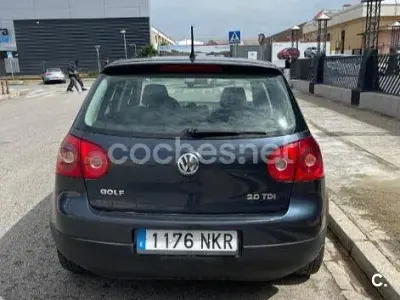 Usado VW Golf V Advance 140 CV (102 kW) 2008 Azul Familiar