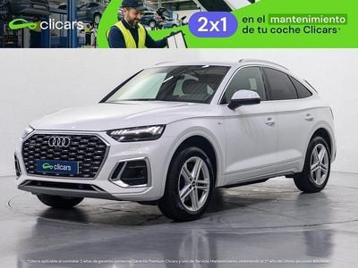 Usado Audi Q5 Sportback S-Line 204 CV (150 kW) 2022 Negro SUV