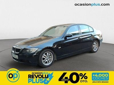 Usado BMW 318 129 CV (94 kW) 2007 Negro Berlina