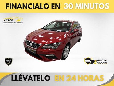 Usado Seat Leon FR 130 CV (95 kW) 2019 Rojo Berlina