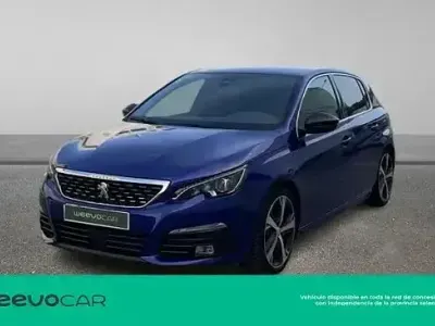 Usado Peugeot 308 GT 180 CV (132 kW) 2018 Azul Berlina