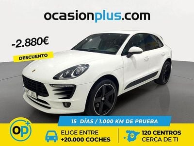 Blanco Usado 2017 Porsche Macan S SUV | 38.890 € (Buen precio)