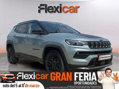 Usado Jeep Compass Night Eagle 130 CV (95 kW) 2022 Gris SUV