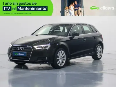 Usado Audi A3 Design 150 CV (110 kW) 2019 Negro Berlina