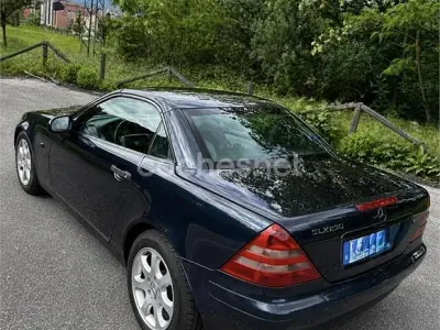 Occasion Mercedes SLK230 193 PK (141 kW) 1998 Blauw Cabriolet