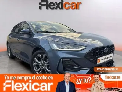 Usado Ford Focus ST-Line 125 CV (91 kW) 2023 Azul Berlina