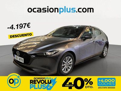 Usado Mazda 3 Prime-Line 140 CV (102 kW) 2025 Gris Berlina