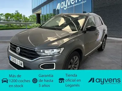 Usado VW T-Roc Sportline 150 CV (110 kW) 2021 Gris SUV