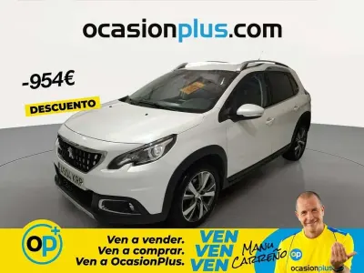 Usado Peugeot 2008 Allure 110 CV (80 kW) 2018 Blanco SUV