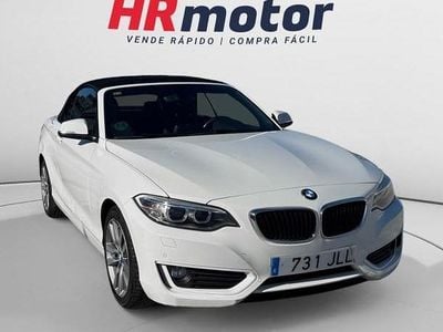 Usado BMW 218 Advantage 151 CV (111 kW) 2016 Blanco Descapotable