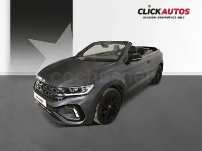 Usado VW T-Roc R-line 150 CV (110 kW) 2022 Gris / plata SUV