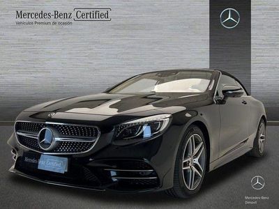 Usado Mercedes S560 AMG line 469 CV (344 kW) 2019 Negro obsidiana Berlina
