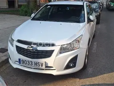 Usado Chevrolet Cruze LTZ 163 CV (119 kW) 2013 Blanco Familiar