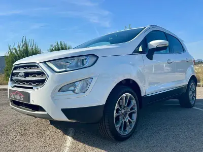 Usado Ford Ecosport Titanium 125 CV (91 kW) 2018 Blanco SUV