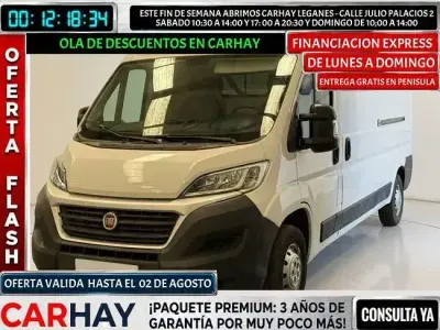 Usado Fiat Ducato 117 CV (86 kW) 2018 Blanco Van