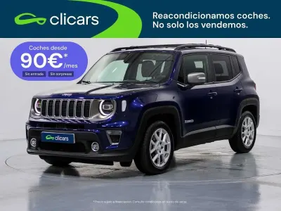 Usado Jeep Renegade Limited 131 CV (96 kW) 2022 Azul SUV