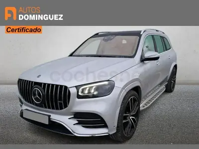 Usado Mercedes GLS580 489 CV (359 kW) 2021 Gris / plata SUV