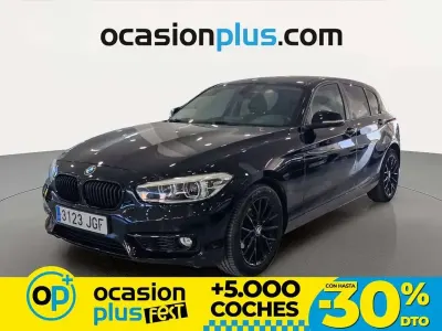 Käytetty BMW 116 116 HP (85 kW) 2015 Musta Viistoperä