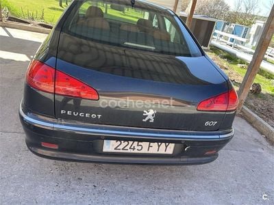 Usado Peugeot 607 204 CV (150 kW) 2007 Negro Berlina