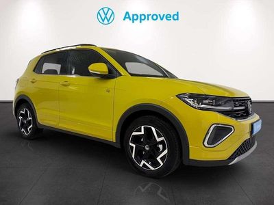 Amarillo Usado 2025 VW T-Cross R-line SUV | 26.800 € (Un poco caro)
